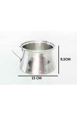 Elçe Yumurta Haşlama Pişirme Su Isıtma Ve Kamp Piknik Kabı Büyük Boy Alüminyum ürün fotoğrafı