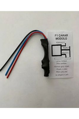 F1 Fren Çakar Modülü Stop Çakar 12v Sürekli Çakar ürün fotoğrafı