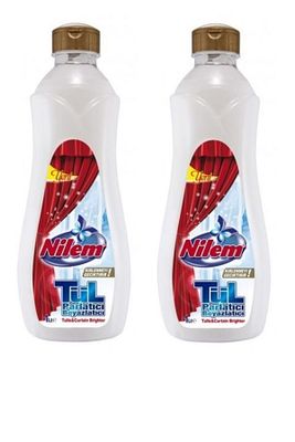 Perde Ve Tül Parlatıcı - Beyazlatıcı 1 Litre 2'li ürün fotoğrafı
