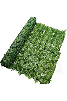 Yapay Çit Yapay Sarmaşık Asma Yaprağı Dekorasyonu , Paravan Yapay Sarmaşık, 100x300 Cm 20cırt ürün fotoğrafı