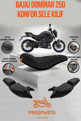 Bajaj Dominar 250 Konfor Sele Kılıf ürün fotoğrafı