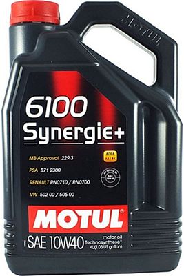 Motul 6100 Synergıe+ 10W40 4 Litre Motul Marka ürün fotoğrafı