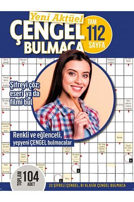 YENİ AKTÜEL ÇENGEL BULMACA 2024 ürün fotoğrafı