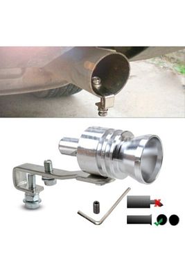 Turbo Islık Sesi Veren Egzoz Aparatı Large 29mm ürün fotoğrafı