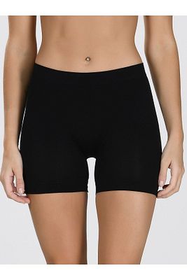 Kadın Siyah Seamless Dikişsiz Şort Boxer 2007 ürün fotoğrafı