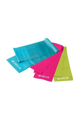 3 'lü Pilates Bandı Plates Egzersiz Direnç Lastiği Seti (UÇ KISMI AÇIK) ürün fotoğrafı