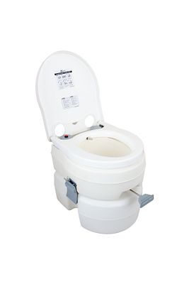 Portatif ( Seyyar ) Taharet Musluklu Klozet 200 Kg Taşıma Kapasitesine Sahiptir. ürün fotoğrafı