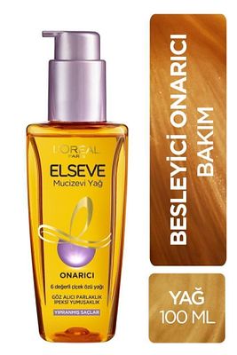 Yıpranmış Saçlar için Mucizevi Saç Bakım Yağı 100 ml ürün fotoğrafı