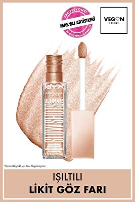 Ultimate Glow Shots Işıltılı Likit Göz Farı - 05 Highkey Lychee ürün fotoğrafı