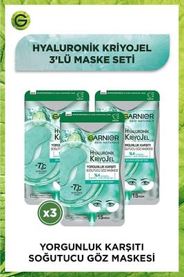 Soğutucu Göz Maskesi Hyaluronik Kriyo Jel 5 gr X 3 Adet ürün fotoğrafı
