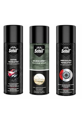 Motor Temizleme Spreyi 500 ml / Silikon Sprey 500 ml / Fren Balata Temizleme Spreyi 500 ml ürün fotoğrafı