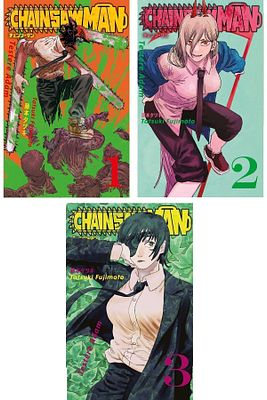 Chainsaw Man 1-2-3 ürün fotoğrafı
