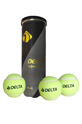 Profesyonel Seviye Özel Vakumlu Tüpte 3 Adet Dura-Strong Tenis Maç Topu ürün fotoğrafı