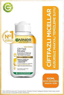 Çift Fazlı Micellar Kusursuz Makyaj Temizleme Suyu 100ml ürün fotoğrafı