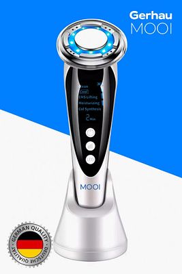 Mooi Akıllı Güzellik Robotu V2- Yüz Kaldırma- Kırışıklık Giderici- Ultrasonik Cilt Temizliği- Ems ürün fotoğrafı