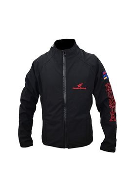 Erkek Siyah Softshell  Rüzgar Ve Su Geçirmez Logolu  Ceket Mont ürün fotoğrafı