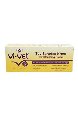 Vivet Tüy Sarartıcı Krem 100 ml ürün fotoğrafı