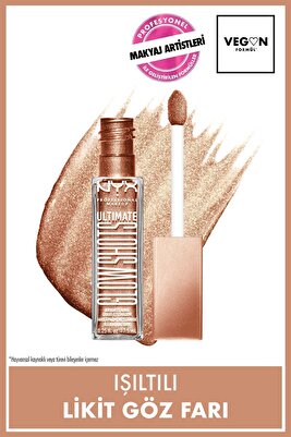 Ultimate Glow Shots Işıltılı Likit Göz Farı - 06 Golden Goji ürün fotoğrafı