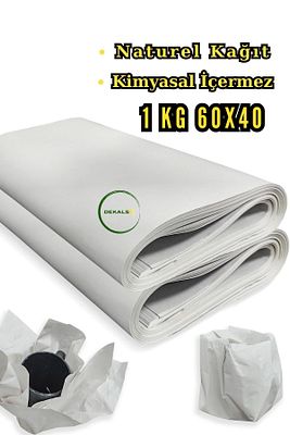 1 Kg 60x40 (85-95 ADET) Ambalaj Kağıdı Tabak Bardak Eşya Sarma Koruma Taşıma Taşınma Paketleme ürün fotoğrafı