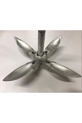 Marin Galvaniz Şemsiye Çıpa (ÇAPA) Katlanır 1.5 Kg Boy 31cm Kanat 13 Cm ürün fotoğrafı