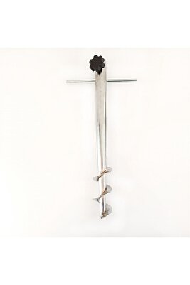 Plaj Şemsiye Kazığı Burgulu Metal Sıkma Aparatlı Bahçe Plaj 40 ürün fotoğrafı