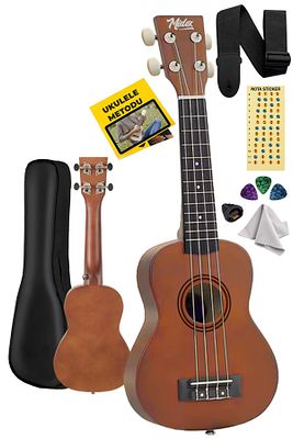 Ukx-233m Kahverengi Concert Ukulele (ASKI ÇANTA METOD PENA) ürün fotoğrafı