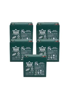 12v 24 Ah Elektrikli Motosiklet Aküsü 5'li Set ürün fotoğrafı