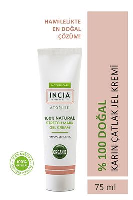 %100 Doğal Karın Çatlak Jel Kremi Çatlak Önleyici Organik Avokado Yağı Hamilelikte 75 ml ürün fotoğrafı