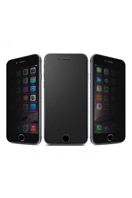 Iphone 7 Plus Hayalet Seramik Gizli Ekran Koruyucu Cam Tam Kaplama Siyah ürün fotoğrafı
