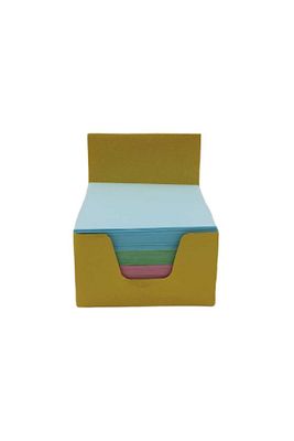 Renkli Küp Blok 8 X 8 Cm 500 Lü Paket ürün fotoğrafı