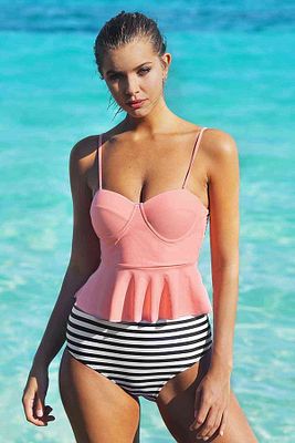 Yüksek Bel Bikini Takım ürün fotoğrafı