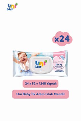 İlk Adım Islak Mendil 52 X 24 Adet ürün fotoğrafı