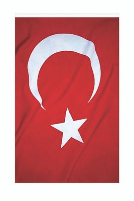 Türk Bayrağı 70x105 cm Milli Bayramlar İçin Türk Bayrağı Balkona Arabaya Asılabilen Türk Bayrağı ürün fotoğrafı