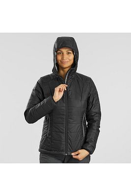 Kadın Outdoor Trekking Şişme Mont - Siyah - Mt100 -5°c ürün fotoğrafı