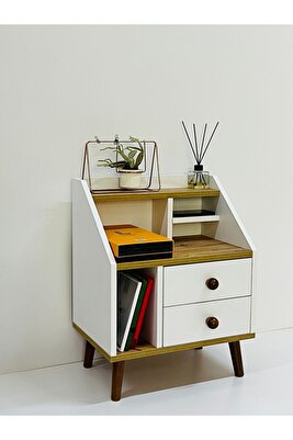 2 Çekmeceli Komidin Keson Şık ve Raflı ürün fotoğrafı