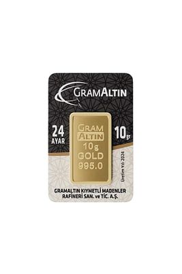 10 gram Altın (995) 24 Ayar Külçe Altın ürün fotoğrafı