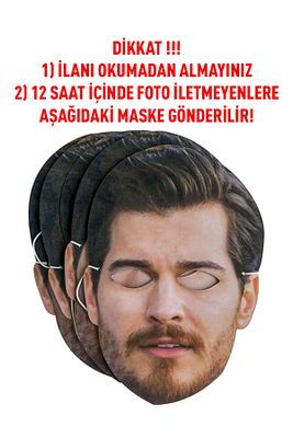 Kişiye Özel Bekarlığa Veda Eğlenceli Damat Yüz Maskesi - 5 Adet ürün fotoğrafı