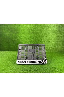 Bugs Bunny Naber Canım 3d Kabrtmalı Pleksi Motor Plakalığı ürün fotoğrafı