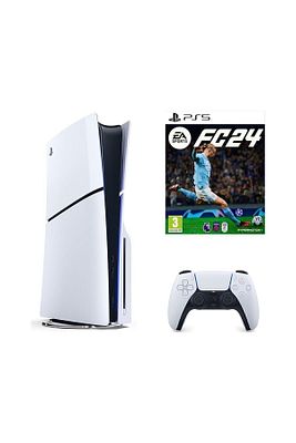 Playstation 5 Slim Standart Edition + EA FC 24 (İthalatçı Garantili) ürün fotoğrafı
