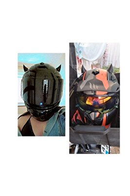 Kask Boynuzu Kask Aksesuarı Sağ Sol Takım (1. SINIF ÜRÜN) ürün fotoğrafı