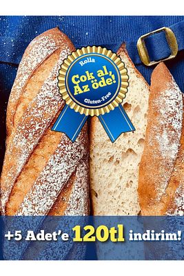 Rolla Gluten-free Glütensiz Vegan Fransız Baget 2'li ürün fotoğrafı
