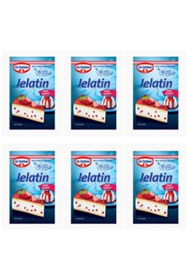 Dr Oetker Jelatin 6 Adet ürün fotoğrafı