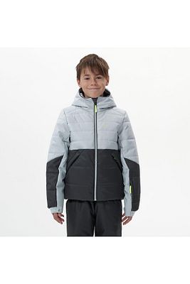 Çocuk Kayak Montu - Siyah / Gri - 180 Warm ürün fotoğrafı