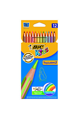 Tropıcolors 12 Renk Kuru Boya Kalemi Uzun 83256611 ürün fotoğrafı