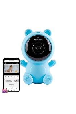 Ninni Söyleyen Gece Görüşlü Ip Wifi Bebek Izleme Kamerası Mavi - App Ile Kontrol ürün fotoğrafı