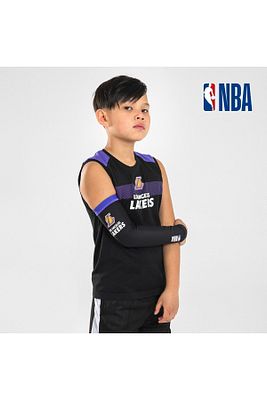 Tarmak Nba Los Angeles Lakers Çocuk Basketbol Dirsekliği - Siyah - E500 ürün fotoğrafı