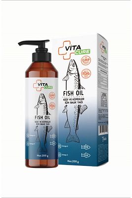 Fish Oil 200ml Kediler Ve Köpekler Için Balık Yağı (OMEGA 3 VE 6 IÇEREN, DERİ, TÜY VE KALP SAĞLIĞI) ürün fotoğrafı