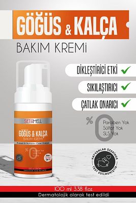 Göğüs Ve Kalça Dikleştirici & Dolgunlaştırıcı Sıkılaştırıcı Bakım Kremi 100 ml ürün fotoğrafı