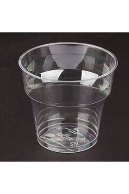 Şeffaf Kristal Mika Ekstra Sert Plastik Bardak 180 Cc 15 Adet 5191935 ürün fotoğrafı