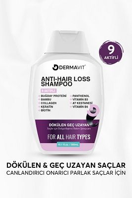 Kolajen Ve Keratin Saç Dökülmesine Karşı Hızlı Sac Uzatan Dolgunlaştırıcı Onarıcı Besleyici Şampuan ürün fotoğrafı